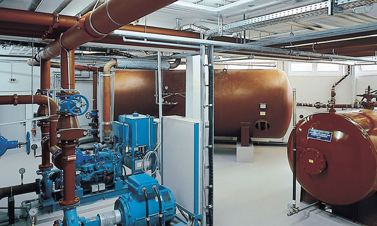 SANIERUNG DRUCKLUFTWASSERBEHÄLTER (SPRINKLERANLAGE)