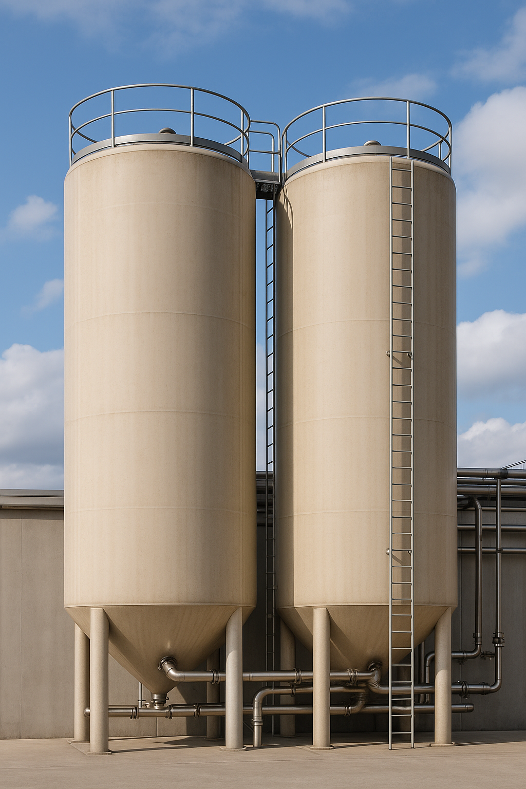 Lebensmittelechte Beschichtung von Tanks und Silos – Hygienisch, zertifiziert & nachhaltig saniert – natürlich durch musmanndirect